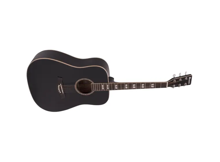 Dimavery STW-40 Westerngitar, black 