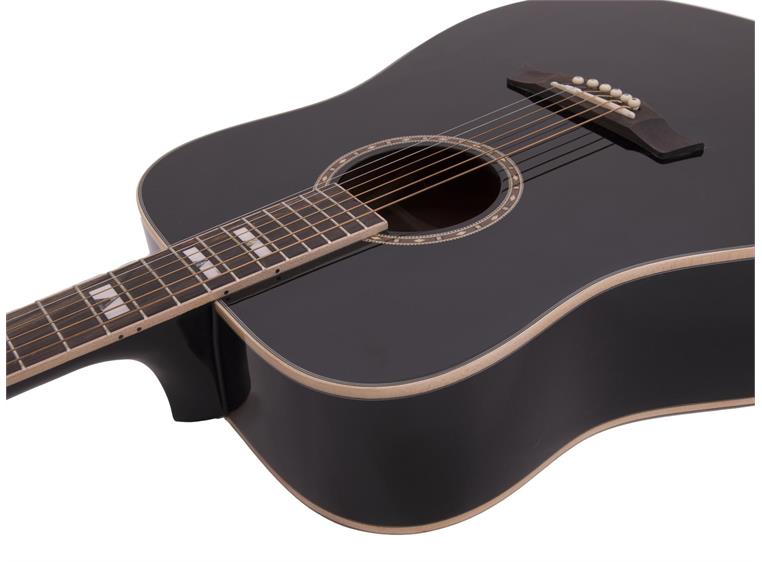 Dimavery STW-40 Westerngitar, black