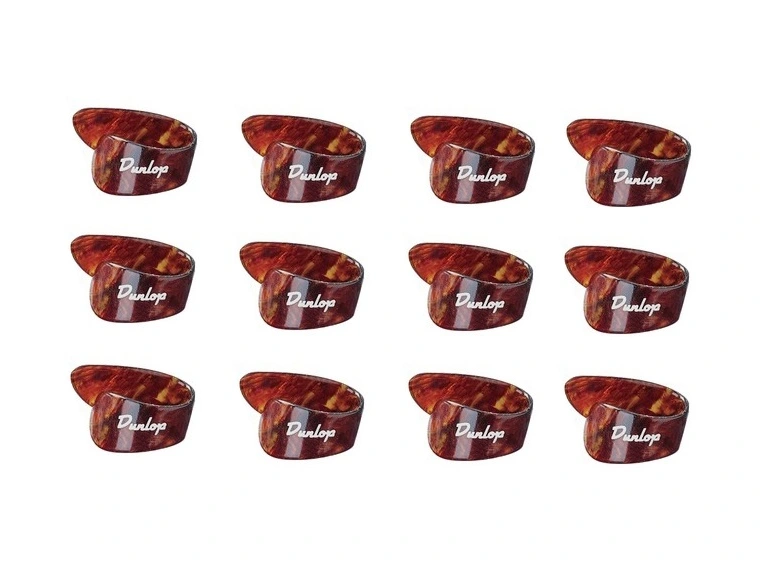 Dunlop 9023R/12 Shell large tommelplekter 12-pack 