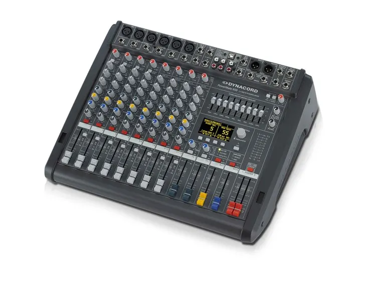 Dynacord PM-600-3 Mikseforsterker 2x1000W/4ohm 4mic + 4stereo linje 