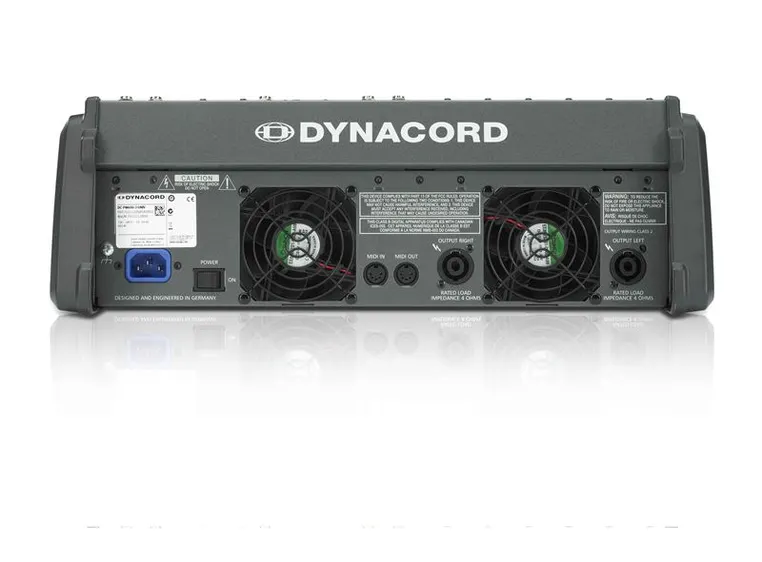 Dynacord PM-600-3 Mikseforsterker 2x1000W/4ohm 4mic + 4stereo linje 