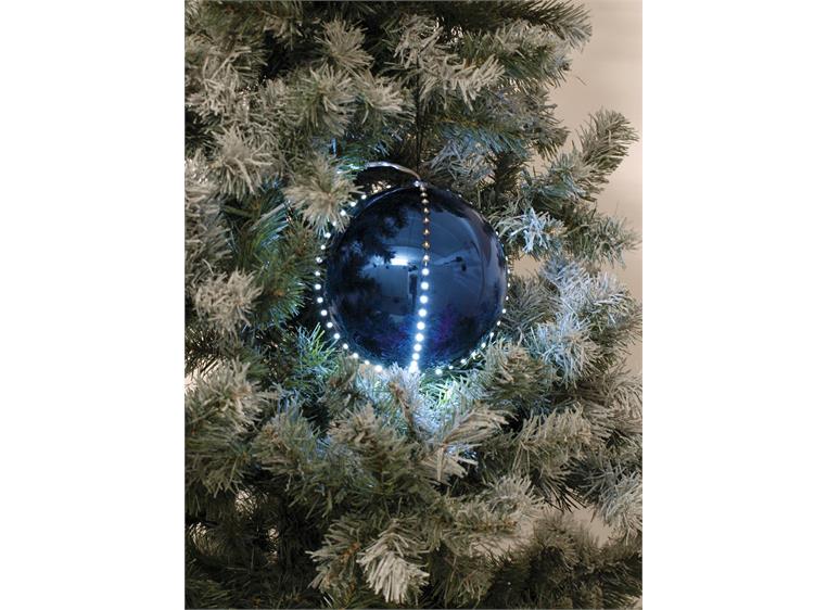 Europalms LED Snøball 15cm, mørk blå