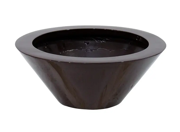Europalms LEICHTSIN BOWL-15, shiny-brown 