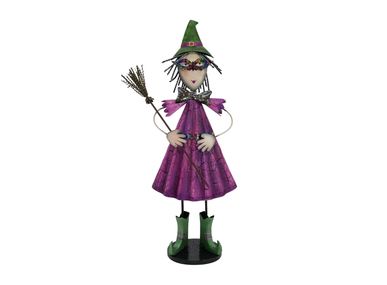 Europalms Little Witch, Metal, 102cm purple 