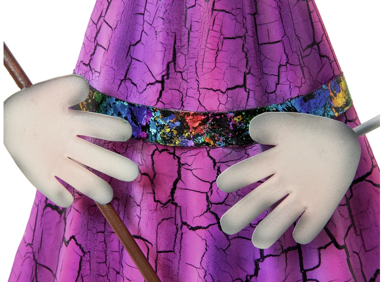 Europalms Little Witch, Metal, 102cm purple 