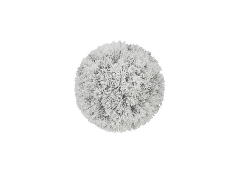 Europalms Pine ball, flocked, 20cm 