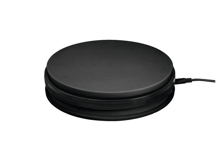 Europalms Rotary Plate 45cm up to 40kg black
