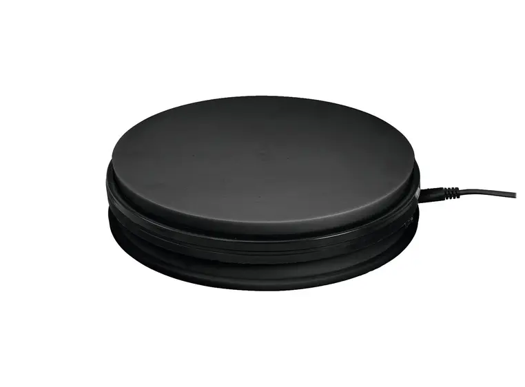 Europalms Rotary Plate 45cm up to 50kg black 