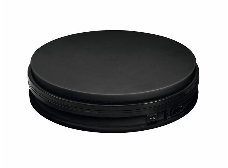 Europalms Rotary Plate 45cm up to 50kg black