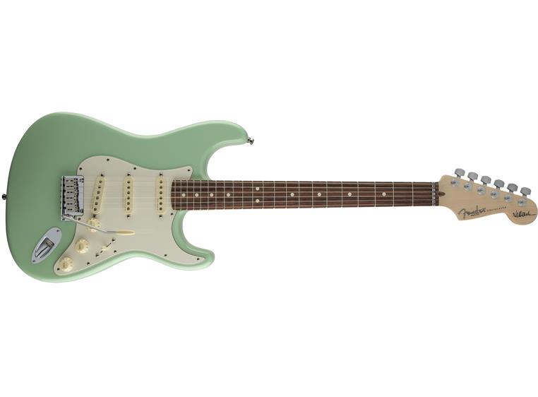 Fender Jeff Beck Stratocaster Rosewood Fretboard, Surf Green