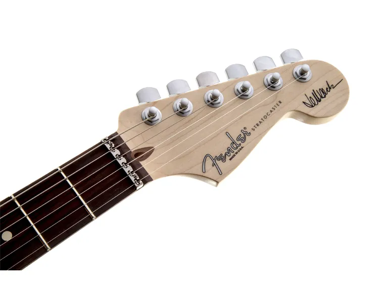 Fender Jeff Beck Stratocaster gripebrett i rosentre, sørfe-grønn 