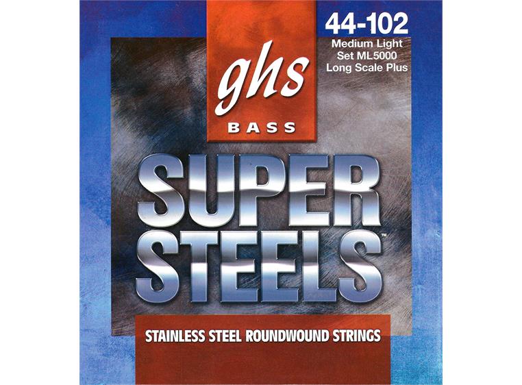 GHS ML5000 Bass Super SteelS (044-102) Medium Light
