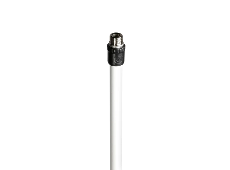 Gravity MS 23 W Microphone Stand with Round Base, White 