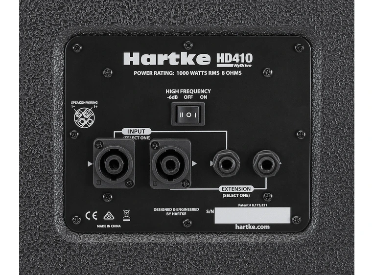 Hartke HD410 HyDrive Bass Cabinet 