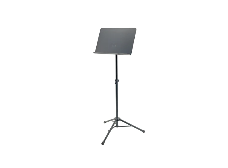 K&M 11960 Orkesternotepult med stålplate Sort 