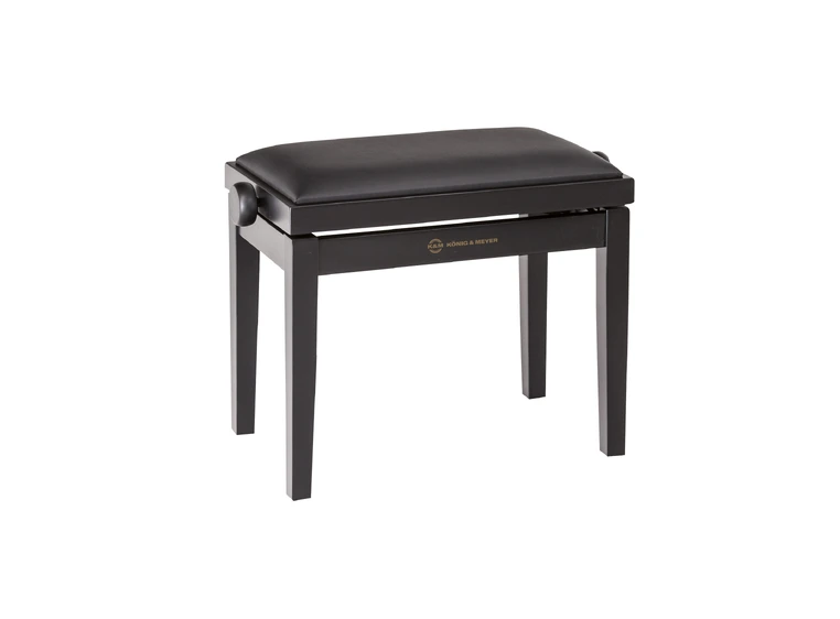 K&M 13700 Pianobenk tre-ramme, bøk sort matt finish 