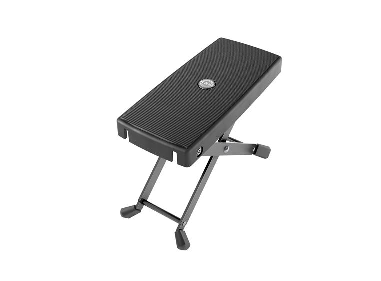 K&M 14640 Footrest, black Featherweight! Height: 105 and 180 mm.