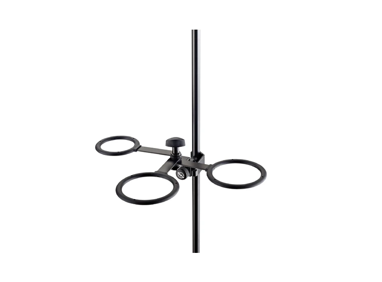 K&M 15910 Muteholder, Sort 