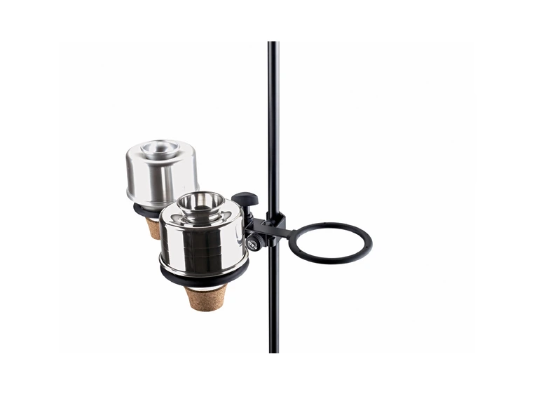 K&M 15910 Muteholder, sort 