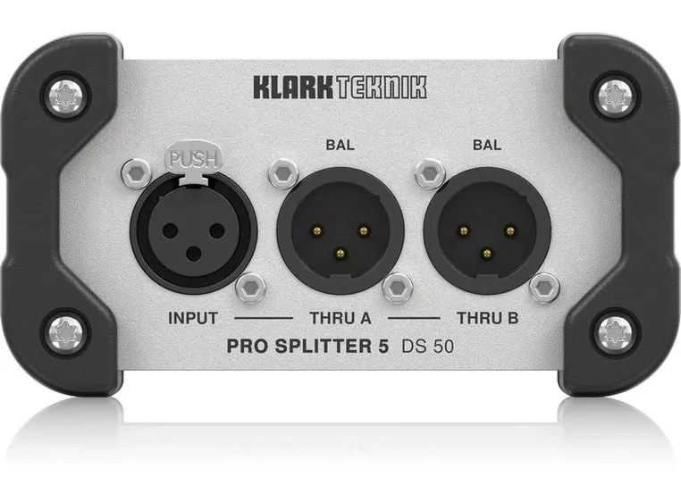 Klark Teknik DS-50 PRO SPLITTER 5 Passive 1-In / 5-Out Signal Splitter 