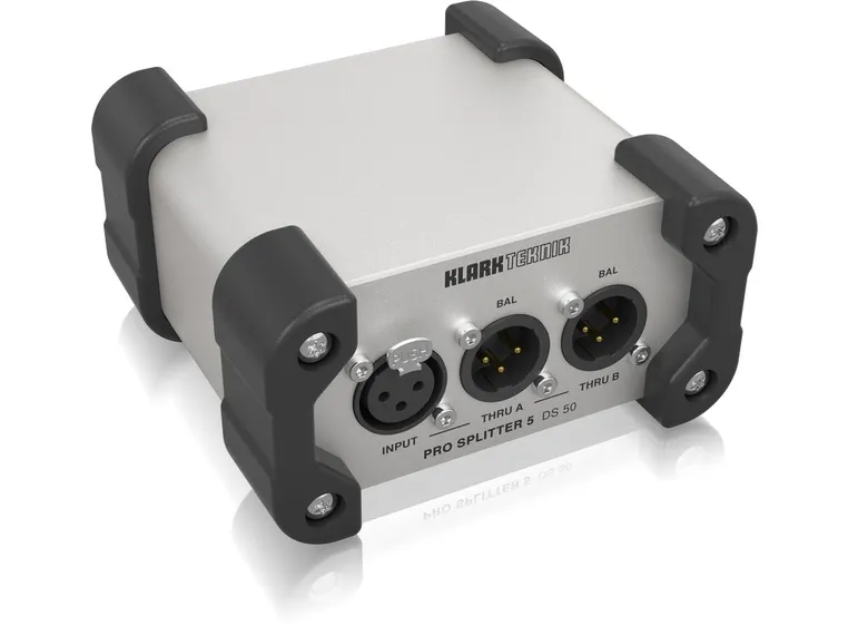 Klark Teknik DS-50 PRO SPLITTER 5 Passive 1-In / 5-Out Signal Splitter 
