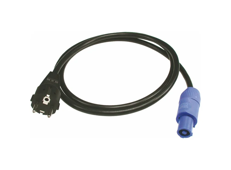 Klotz PCONS1000 Powercon kabel A-type IEC Schuko 10m 