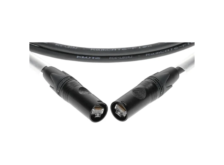 Klotz RC6EE0010 RamCAT 6 SF/UTP EtherCON flexible mobile 1 m 