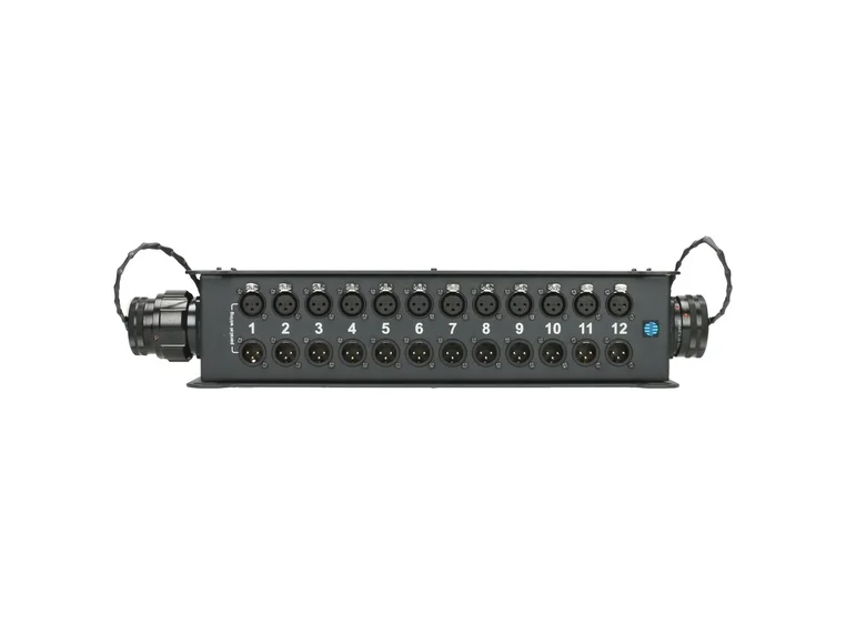 Klotz ST1212MFE StraightLink floorbox 12 ch XLRF-M/F RMP 37p 