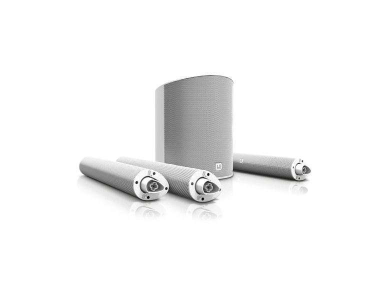 LD Systems MAUI 5 W Ultra Portable Column PA with Mixer and Bluetooth,White 