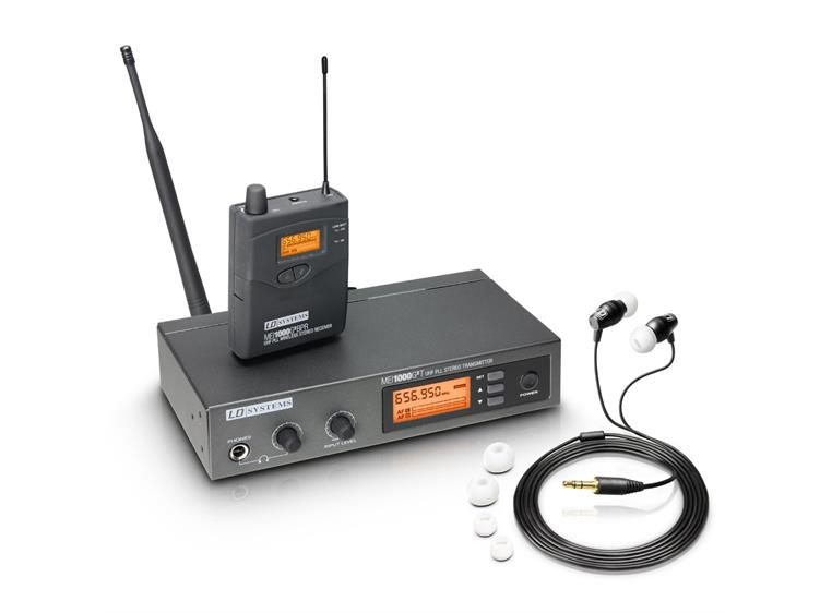 LD Systems MEI 1000 G2 B 6 In-Ear System band 6 655 - 679 MHz