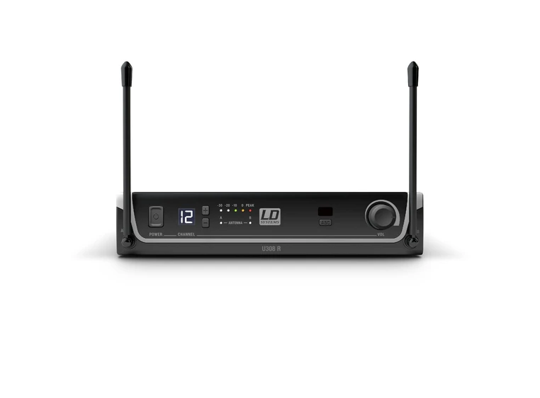 LD Systems U308 BPG Wireless Microphone System with Bodypack and Guitar Cable 