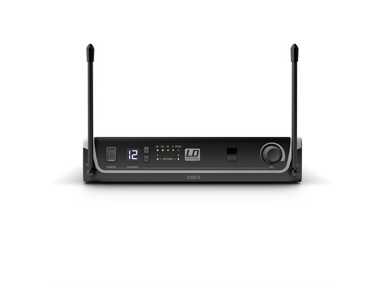 LD Systems U308 BPG Wireless Microphone System with Bodypack and Guitar Cable