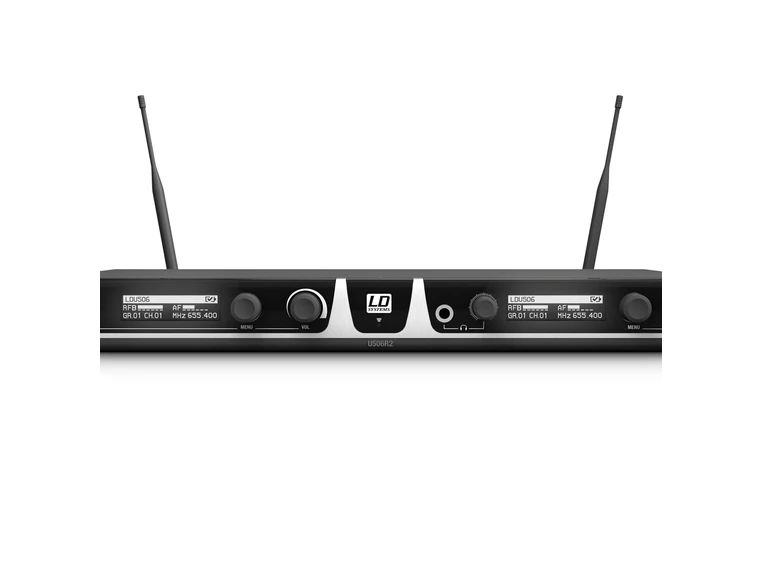LD Systems U506 HBH 2 Wireless System with Bodypack, Headset and Dynamic Mic 