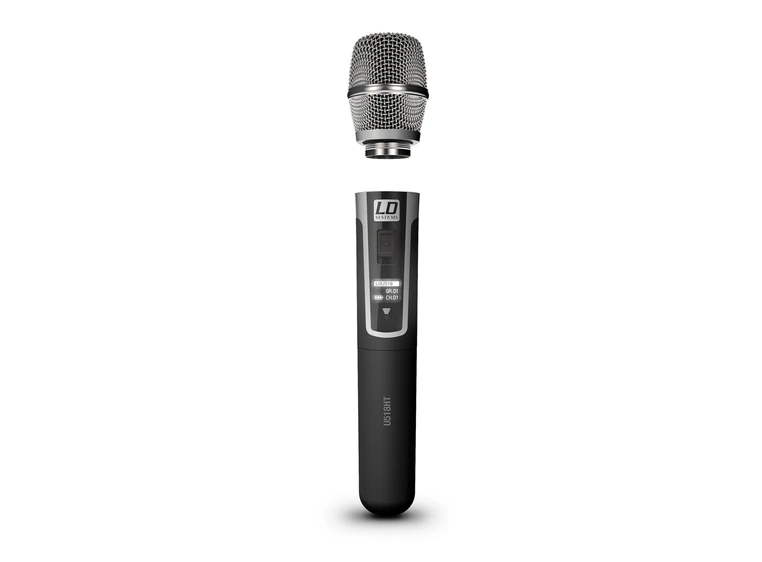 LD Systems U518 HHC Wireless Mic System with Condenser Handheld Mic 