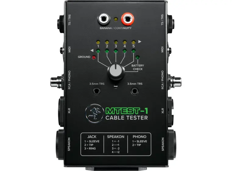 Mackie MTEST-1 Kabeltester 