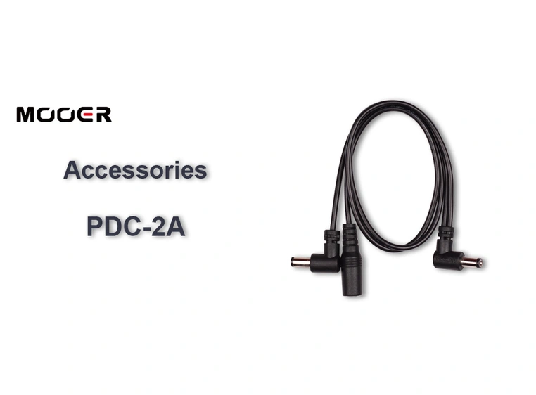 Mooer PDC2A Multi-plug 2 Cable (elbow) 