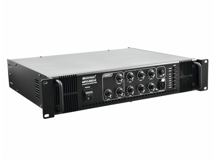 OMNITRONIC MPZ-250.6 PA Mixing Amplifier