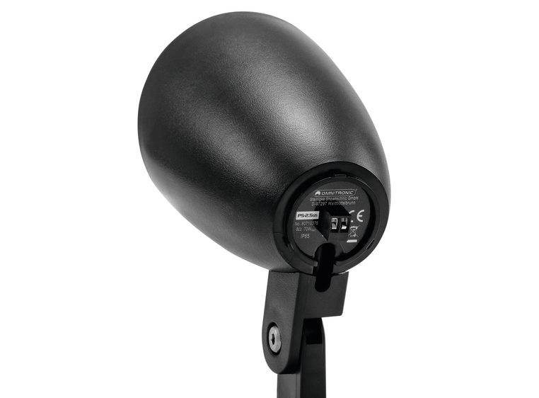 OMNITRONIC PS-2.5GS Projector Speaker, black, 2x 