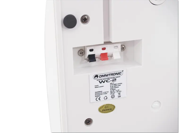 OMNITRONIC WC-2 PA Wall Speaker 