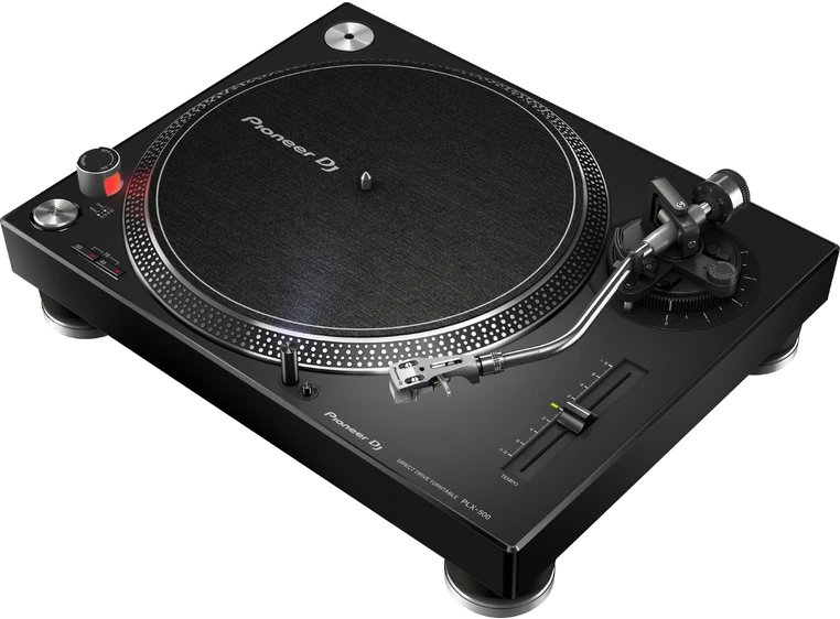 Pioneer PLX-500 Platespiller, Sort High Torque Direct Drive Turntable 