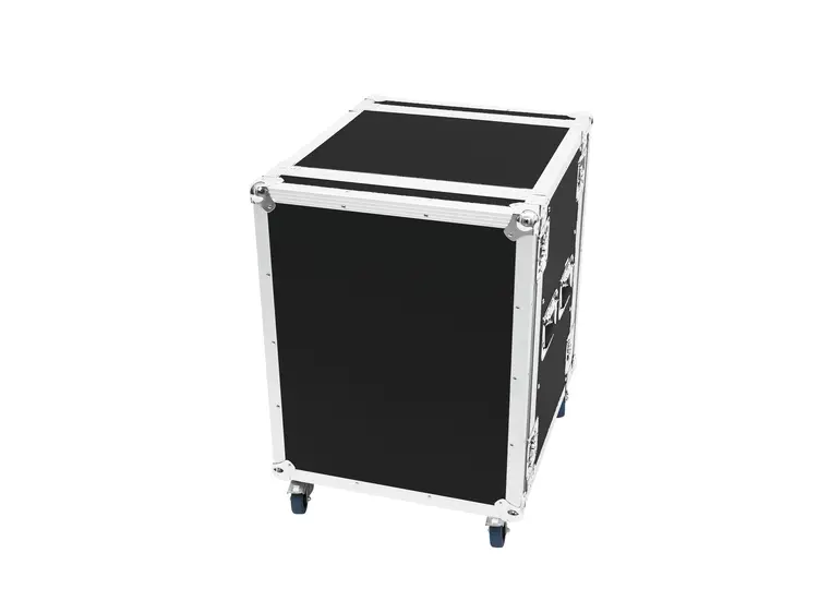 ROADINGER Amplifier rack PR-2, 14U, 47cm wheels 