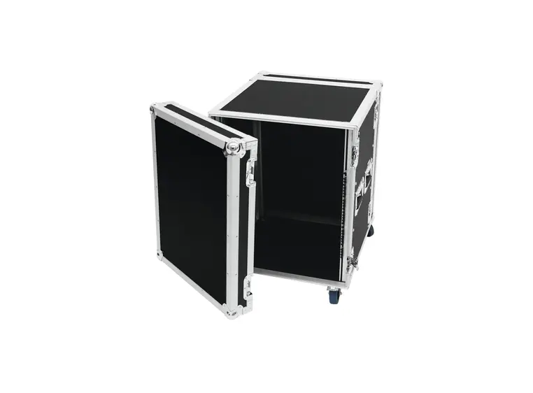 ROADINGER Amplifier rack PR-2, 14U, 47cm wheels 