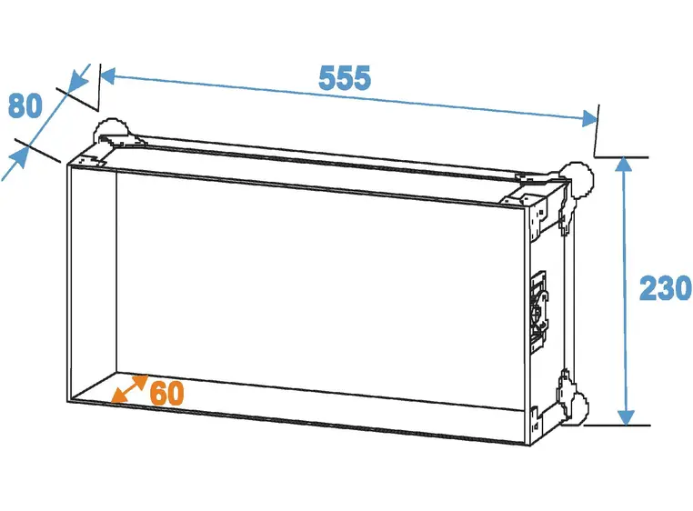 ROADINGER Rack Profi 4U 45cm 