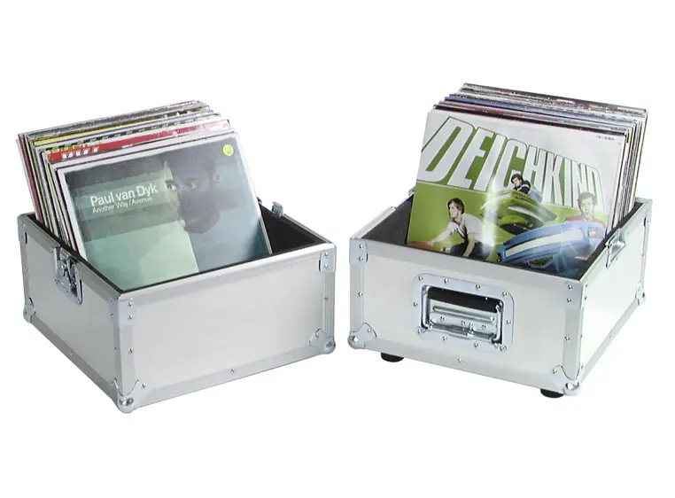 ROADINGER Record case Pro ALU 50/50, 100LPs 