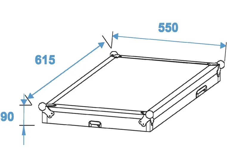 ROADINGER Special combo case Pro, 20U wheels 