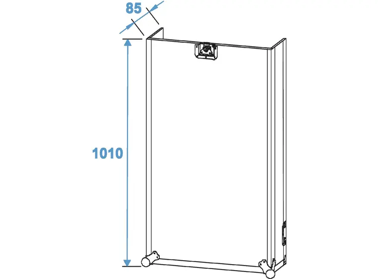 ROADINGER Special combo case Pro, 20U wheels 