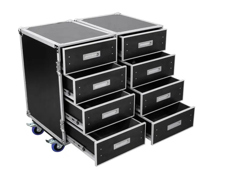 ROADINGER Universal roadie case double drawer DD-2 