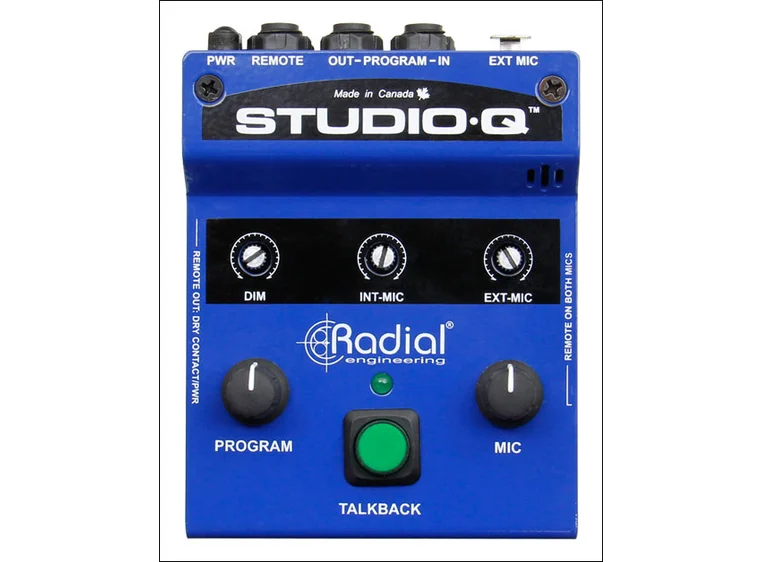 Radial StudioQ Talkback Controller 