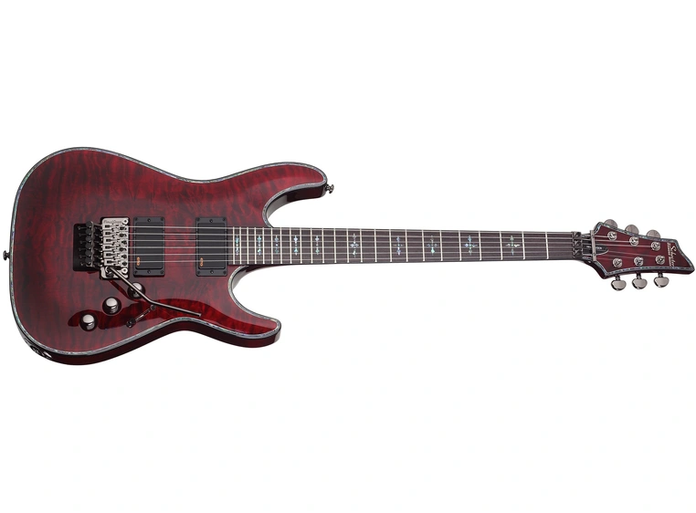 Schecter C1 Hellraiser Floyd Rose Black Cherry 