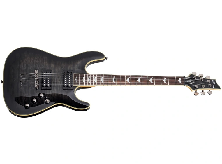 Schecter Omen 6 Extreme See Through Black 